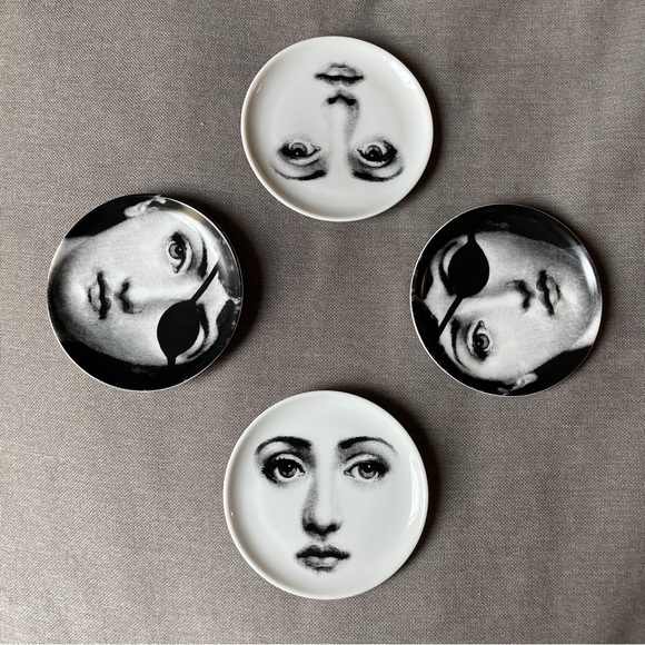 FORNASETTI Coaster/Petite No. 8 Dish NWT - Picture 5 of 5